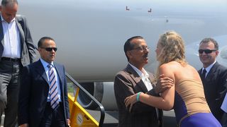 Investitor iz Dubaija sletio na zadarski aerodrom, foto: Borna Strizak Investitor iz Dubaija sletio na zadarski aerodrom, foto: Borna Strizak