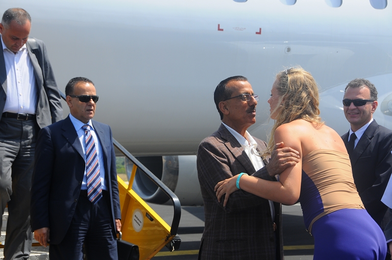 Investitor iz Dubaija sletio na zadarski aerodrom, foto: Borna Strizak Investitor iz Dubaija sletio na zadarski aerodrom, foto: Borna Strizak