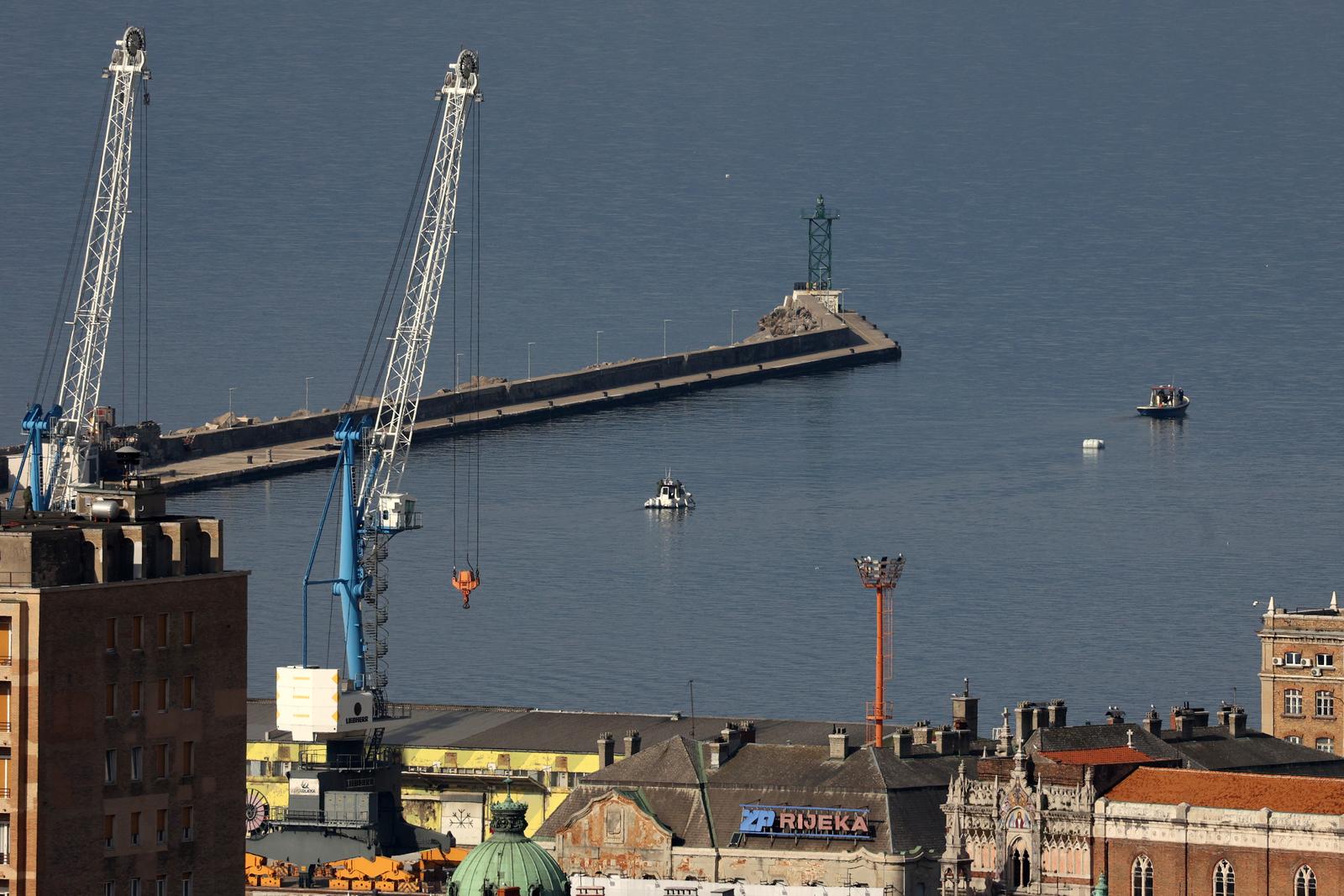 Izmještanje mine iz riječke luke