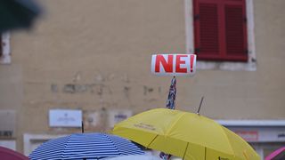 U Zadru novi prosvjed protiv covid potvrda