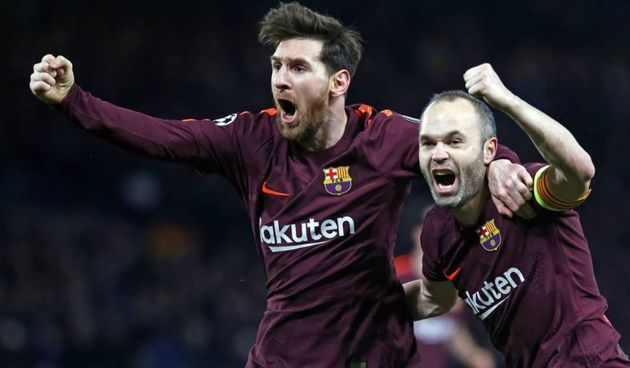 Lionel Messi i Andres Iniesta