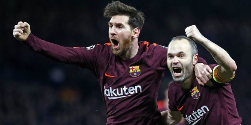 Lionel Messi i Andres Iniesta