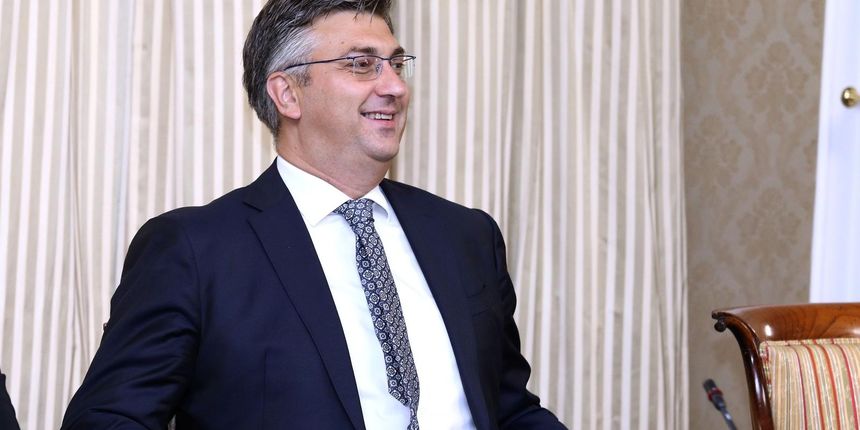 Andrej Plenković na sjednici Vlade Andrej Plenković na sjednici Vlade