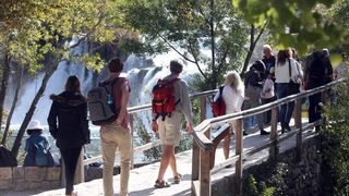 Nacionalni park Krka bilježi rekordan broj posjetitelja. Photo: Duško Jaramaz/PIXSELL