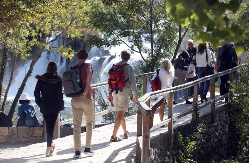 Nacionalni park Krka bilježi rekordan broj posjetitelja. Photo: Duško Jaramaz/PIXSELL