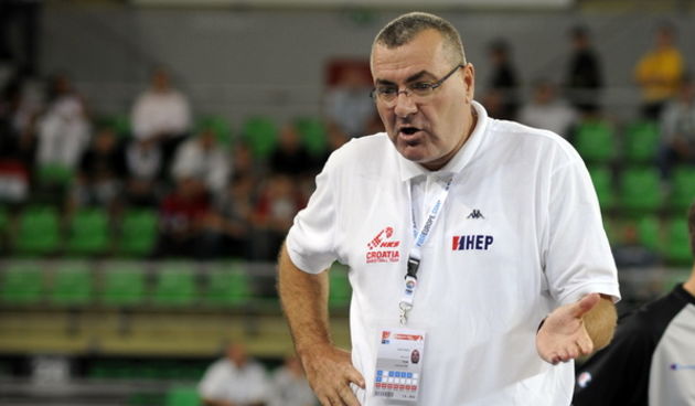 Bydgoszcz, 110909. Dvorana Sport Arena Luczniczka. Europsko prvenstvo u kosarci u Poljskoj, drugi krug natjecanja po skupinama 1.kolo grupe E Hrvatska protiv Rusije. Na slici: Jasmin Repesa. Foto: Drago Sopta  / CROPIX