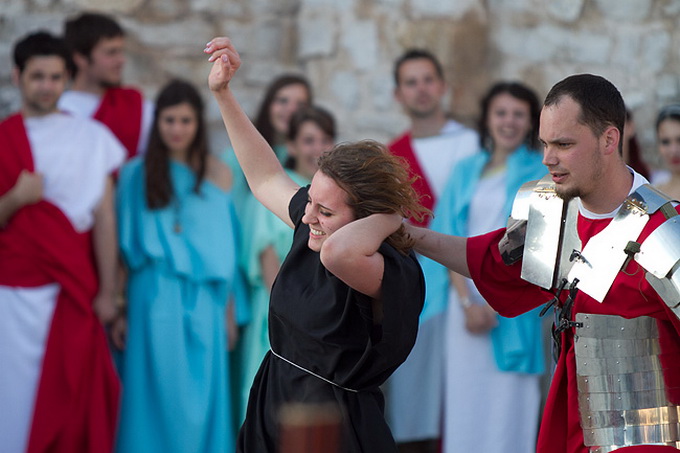 Antički dani 2012: Bakanalije na Forumu, foto: L. Banić