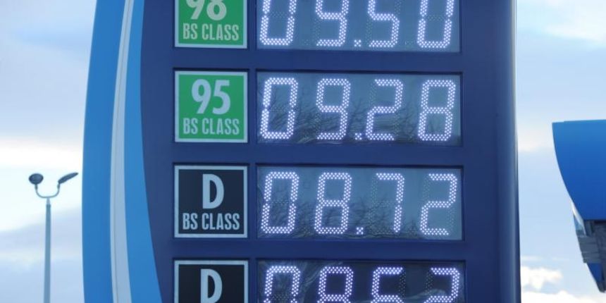 Na benzinskim postajama sirom Hrvatske cijene naftnih derivata ponovo su porasle. Photo: Hrvoje Jelavic/PIXSELL