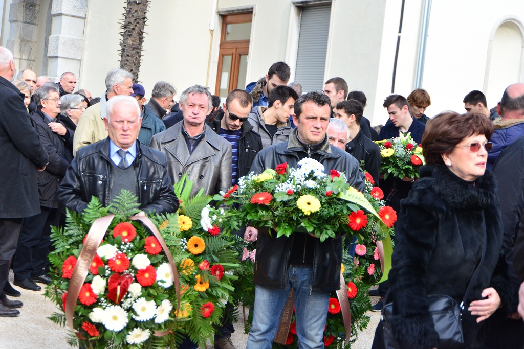Oproštaj od Brune Marcelića, foto: Iva Perinčić Oproštaj od Brune Marcelića, foto: Iva Perinčić