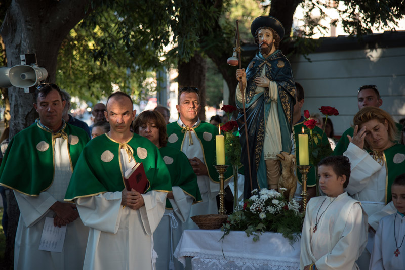 Procesija u Biogradu na blagdan sv. Roka, foto: Vinko Pešić Procesija u Biogradu na blagdan sv. Roka, foto: Vinko Pešić