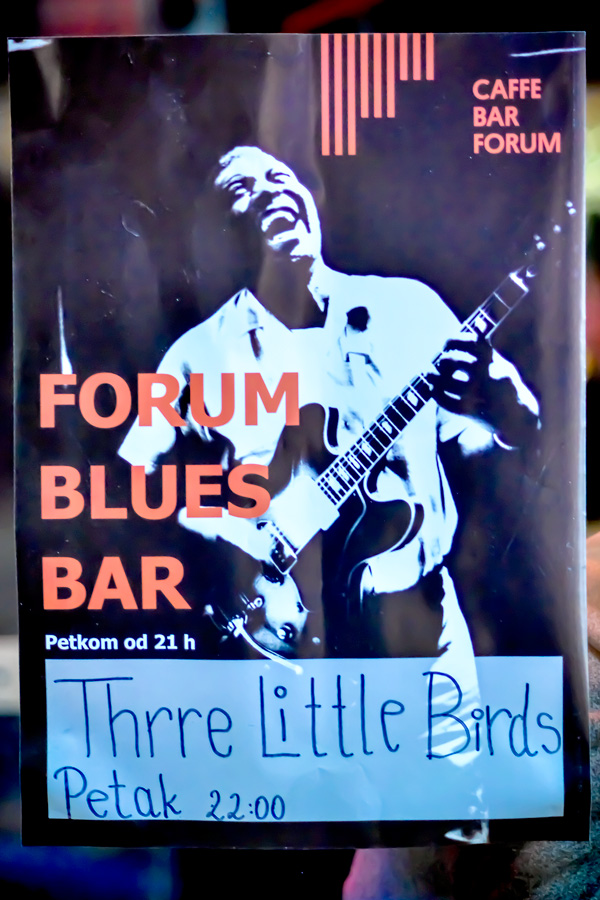 Forum Blues Bar: Three Little Birds, foto-K.Soric Forum Blues Bar: Three Little Birds, foto-K.Soric