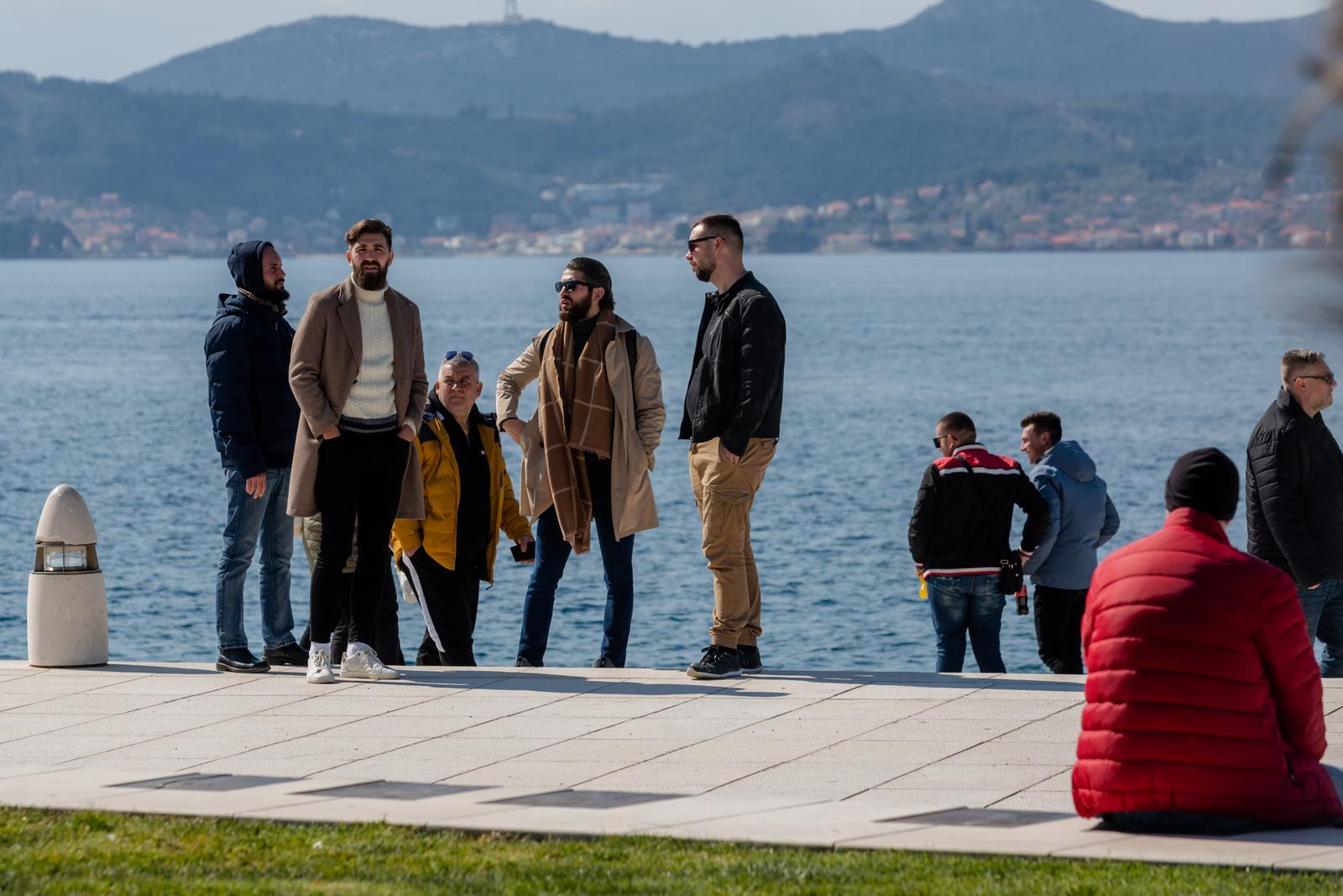 Sunčana nedjelja na zadarskim ulicama