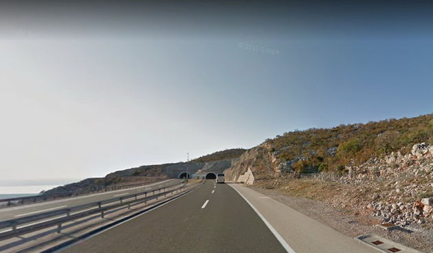 Autocesta A1, Sv. Rok – Posedarje, bura, jaka bura, olujna bura