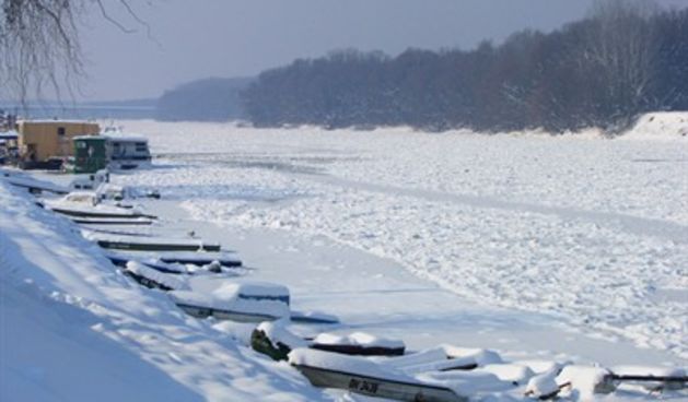 Zaleđena rijeka, foto: tportal