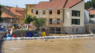 Obrovac: Zrmanja dosegnula nikad zabilježen vodostaj