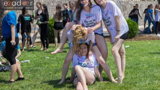 Ludijada zadarskih maturanata na Pozdravu suncu i Morskim orguljama