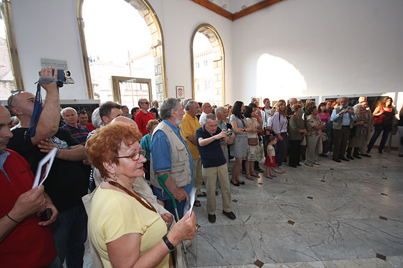 Izložba crteža i skulptura Zvonka Govorčina, foto: S. Čuka Izložba crteža i skulptura Zvonka Govorčina, foto: S. Čuka