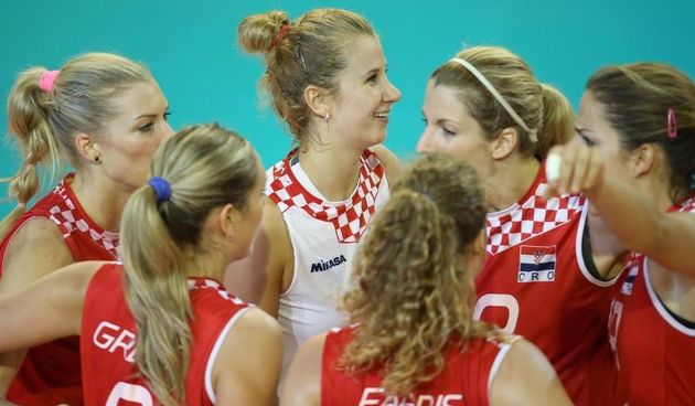 Ženska odbojkaška reprezentacija. Photo: Igor Kralj/PIXSELL