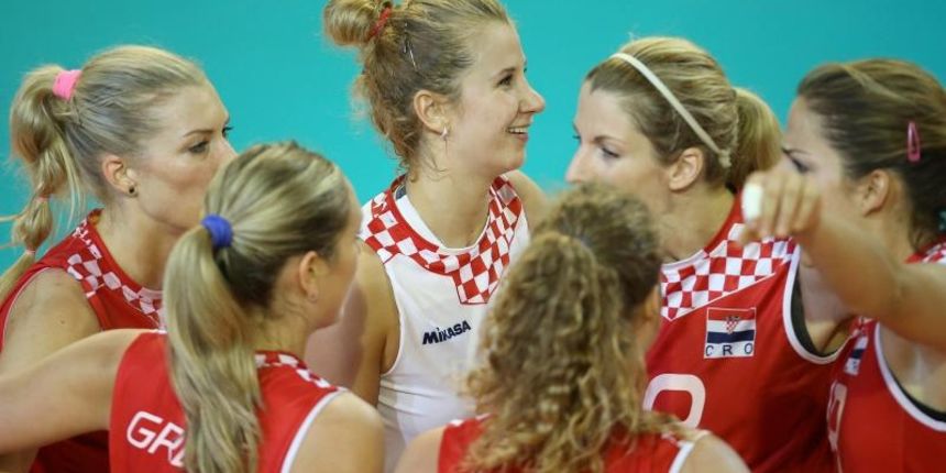 Ženska odbojkaška reprezentacija. Photo: Igor Kralj/PIXSELL Ženska odbojkaška reprezentacija. Photo: Igor Kralj/PIXSELL