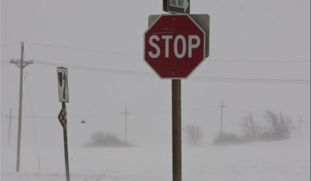 Nebraska zametena snježnim nanosima (Foto: usatoday.net)