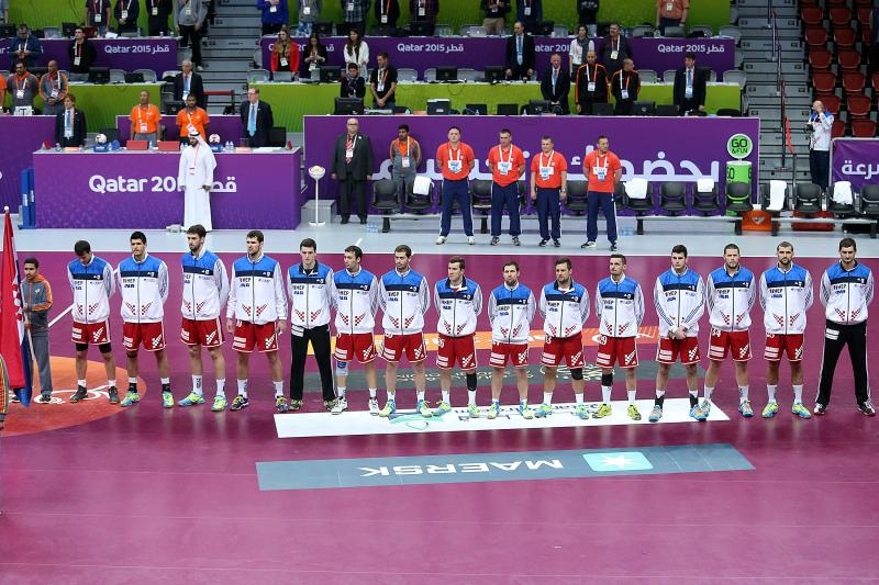 Katar – 24. svjetsko rukometno prvenstvo, 5. kolo, grupa B, Hrvatska – Bosna i Hercegovina 28-21. Photo: Goran Stanzl/PIXSELL