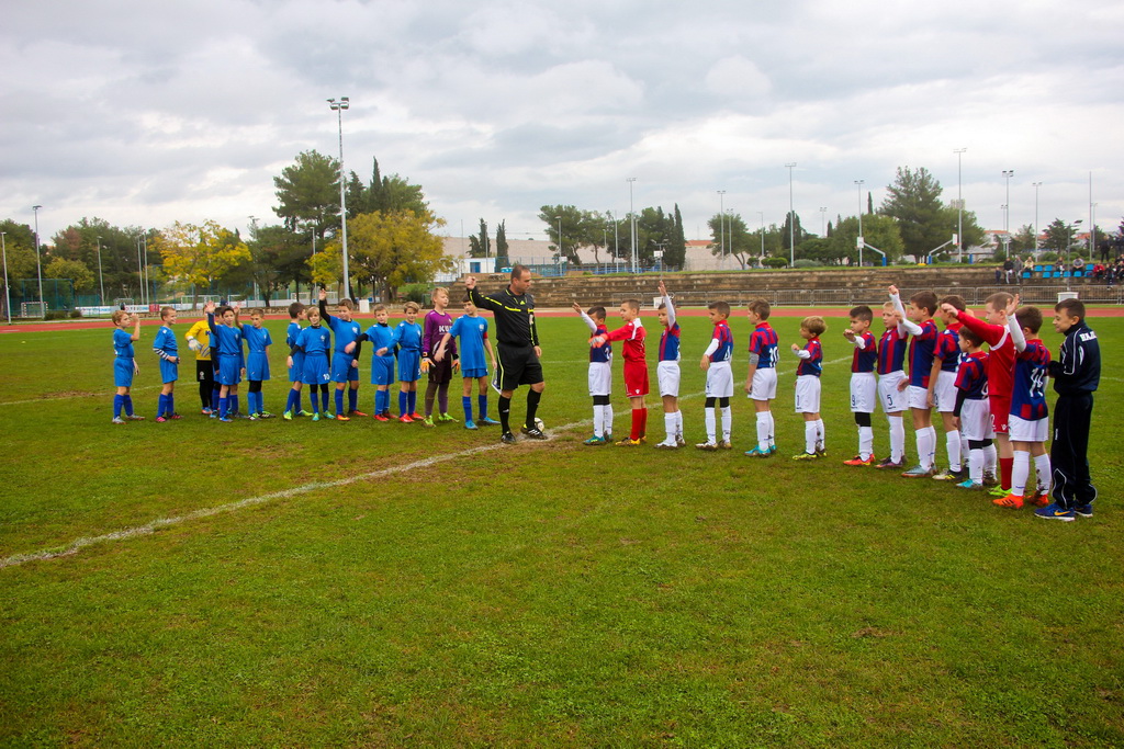Nogometno druženje tića Zare i splitskog Hajduka