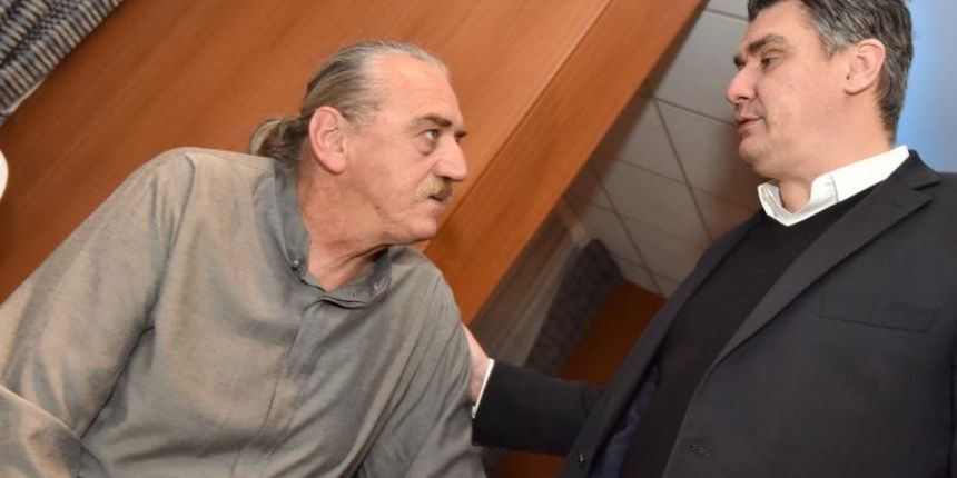 Drženje zadarskih SDP-ovaca u hotelu Kolovare. Dušan Polovina Lungo i Zoran Milanović. Foto: Dino Stanin/PIXSELL Drženje zadarskih SDP-ovaca u hotelu Kolovare. Dušan Polovina Lungo i Zoran Milanović. Foto: Dino Stanin/PIXSELL