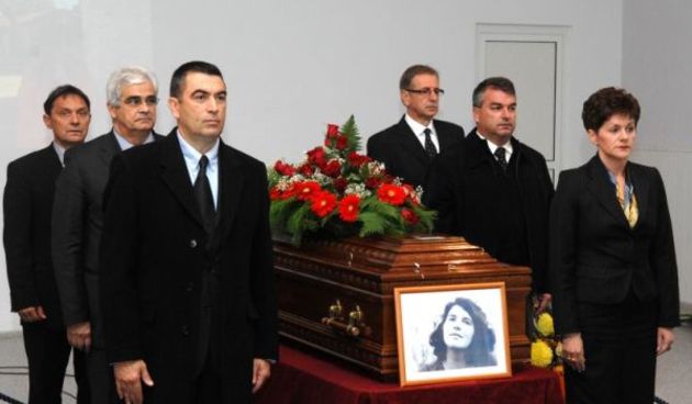 Sprovod Vesne Parun ( foto Cropix)