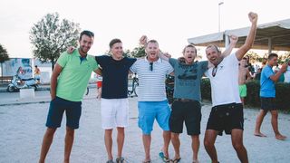 JK Uskok: Proslava olimpijskog zlata Fantele i Marenića