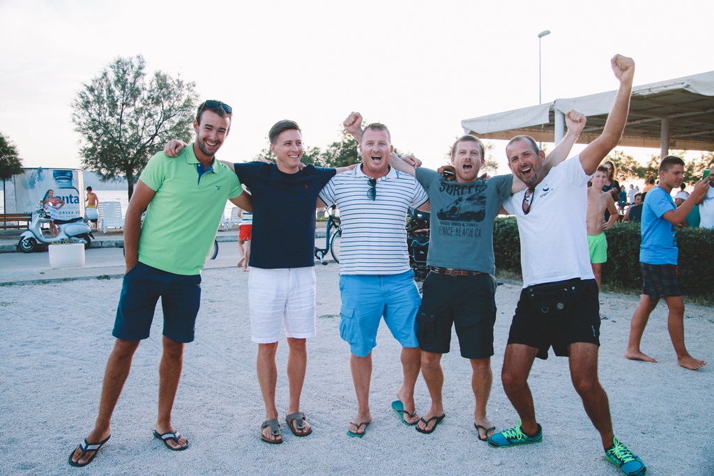 JK Uskok: Proslava olimpijskog zlata Fantele i Marenića