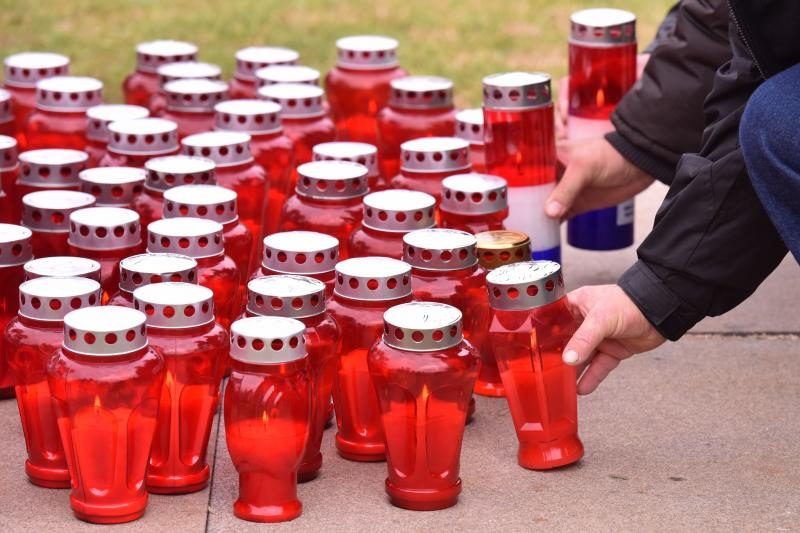 Obilježena 24. obljetnica stradanja mještana i branitelja Škabrnje, Foto: Dino Stanin/PIXSELL Obilježena 24. obljetnica stradanja mještana i branitelja Škabrnje, Foto: Dino Stanin/PIXSELL