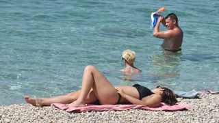 Guštanje na primoštenskim plažama. Photo: Hrvoje Jelavić/PIXSELL Guštanje na primoštenskim plažama. Photo: Hrvoje Jelavić/PIXSELL