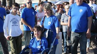 Dina Levačić otplivala humanitarni maraton između Trogira i Splita za Udrugu Anđeli. Foto: Miranda Cikotić/PIXSELL Dina Levačić otplivala humanitarni maraton između Trogira i Splita za Udrugu Anđeli. Foto: Miranda Cikotić/PIXSELL