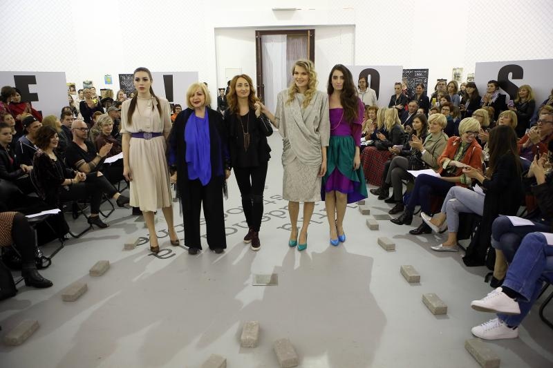 U sklopu tribine Moda osamdesetih – modni laboratorij za 21. stoljece odrzana odrzana modna revija Avangardna moda osamdesetih. Zvoncica Vuckovic. Photo: Robert Anic/PIXSELL