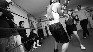 Javni sparing u boksačkom klubu Zlatna rukavica (foto:Saša Čuka)