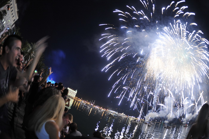 Split, 120811.
Na najvecoj DJ pozornici u Hrvatskoj Discotheque Riva Split nastupaju veceras DJ Aldo Moro, DJ Felix da Housecat, DJ Fedde le Grand, DJ James Zabiela, DJ Pero Full House i  Faithless Sound System.
Na slici: Faithless Sound System zagrijao j