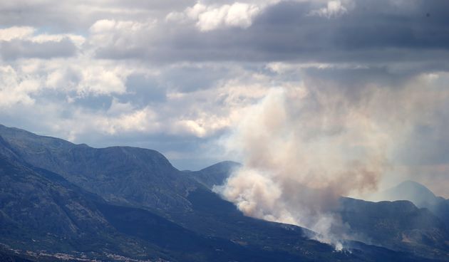 Požar na padinama Biokova