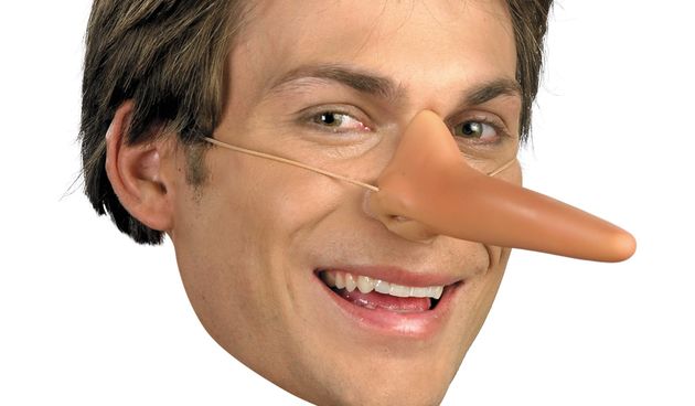 Pinokijev nos – laganje