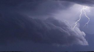 Zadarsko područje tijekom noći pogodilo je jako grmljavinsko nevrijeme, koje jse kasnije nastavilo obilno kišom u jutarnjim satima. Photo: Borna Filić/PIXSELL Zadarsko područje tijekom noći pogodilo je jako grmljavinsko nevrijeme, koje jse kasnije nastavilo obilno kišom u jutarnjim satima. Photo: Borna Filić/PIXSELL