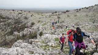 Drugi Planinarski pohod “Hajdemo do Vrane” 2. travnja 2016. Foto: Vinko Pešić