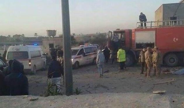 Napad na policijski kamp u Libiji, Foto: Twitter