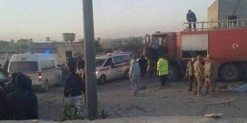 Napad na policijski kamp u Libiji, Foto: Twitter