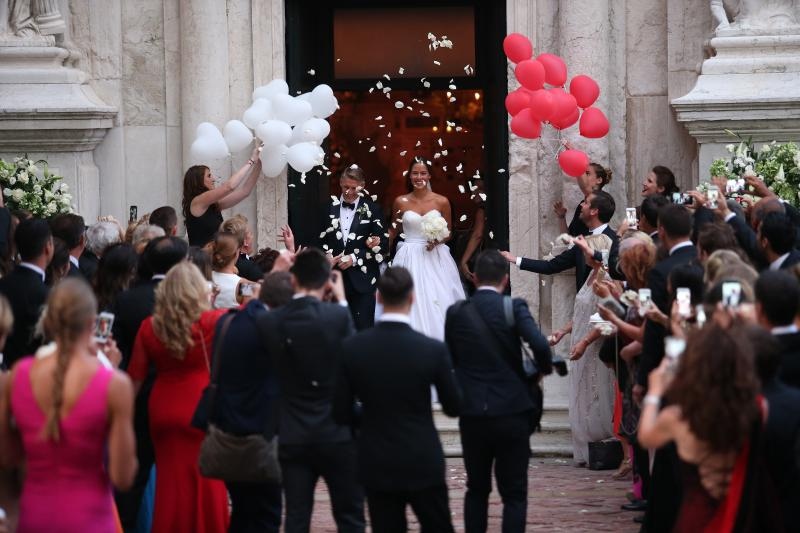 U Veneciji su vjenčali tenisačica Ane Ivanović i nogometaš Bastian Schweinsteiger. Photo: Petar Glebov/PIXSELL U Veneciji su vjenčali tenisačica Ane Ivanović i nogometaš Bastian Schweinsteiger. Photo: Petar Glebov/PIXSELL