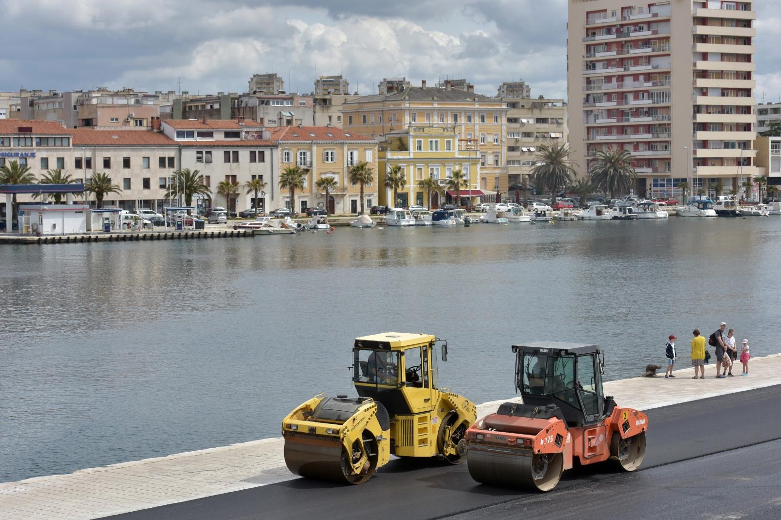 Radovi na Liburnskoj obali Radovi na Liburnskoj obali