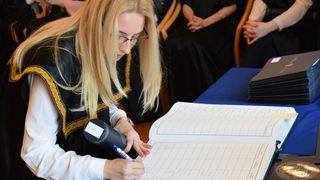 Promocija magistara u Svečanoj dvorani Sveučilišta u Zadru Promocija magistara u Svečanoj dvorani Sveučilišta u Zadru