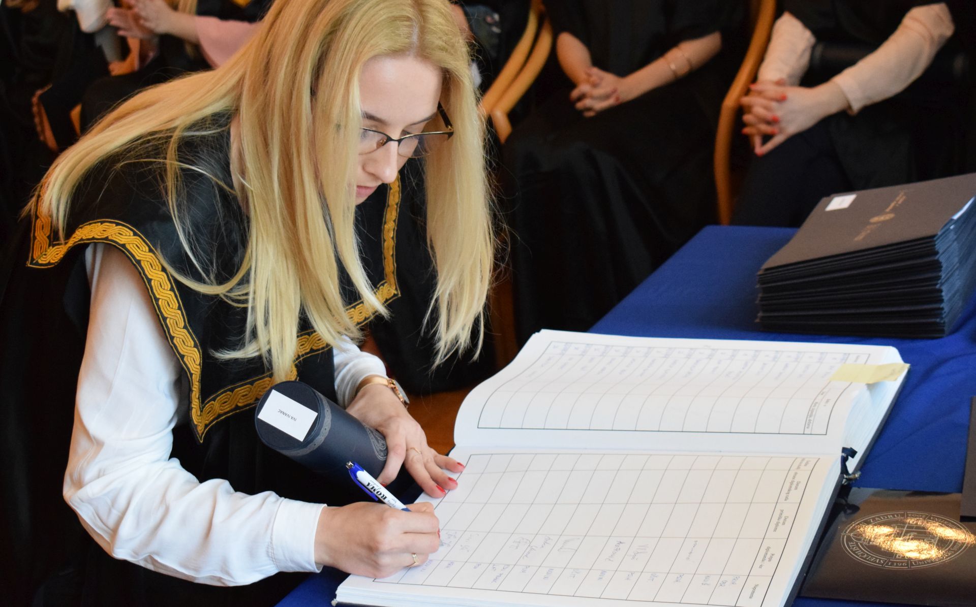 Promocija magistara u Svečanoj dvorani Sveučilišta u Zadru Promocija magistara u Svečanoj dvorani Sveučilišta u Zadru