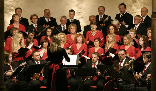 Hrvatsko pjevacko drustvo iz Virovitice u Sv. Donatu