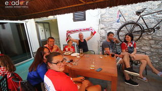 Bibinje: Navijanje za Vatrene i fešta nakon pobjede nad Engleskom