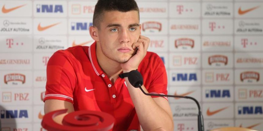 29.05.2014., Bad Tatzmannsdorf, Austrija – Konferencija za novinare hrvatske nogometne reprezentacije u sklopu priprema za Svjetsko prvenstvo 2014. u Brazilu. Mateo Kovacic. Photo: Igor Kralj/PIXSELL