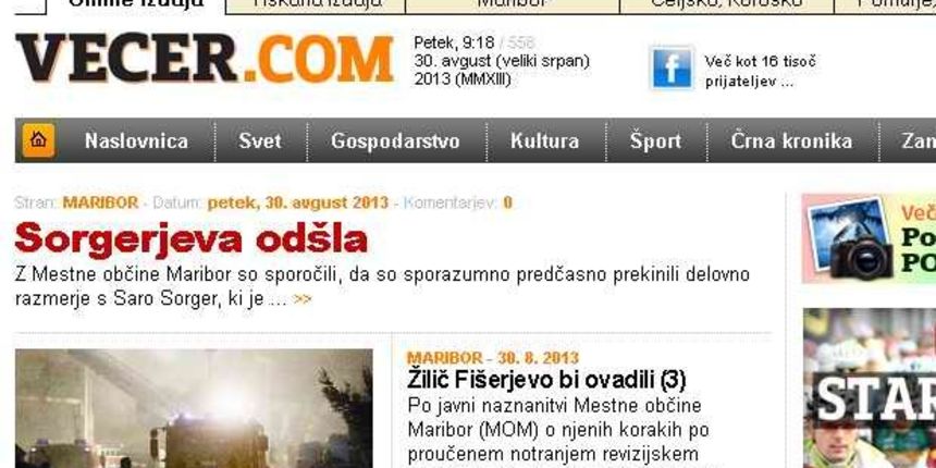 Novinari mariborske “Večeri ” žele otkupiti svoje novine, foto: Vecer.si / Promo fotografije Vecer.si (Foto) Novinari mariborske “Večeri ” žele otkupiti svoje novine, foto: Vecer.si / Promo fotografije Vecer.si (Foto)